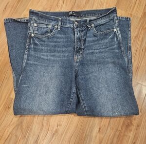 GAP Denim Cigarette Jeans - Dark Blue Size 10